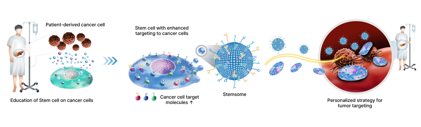 Tumor-targeted stem cell-derived ectosome